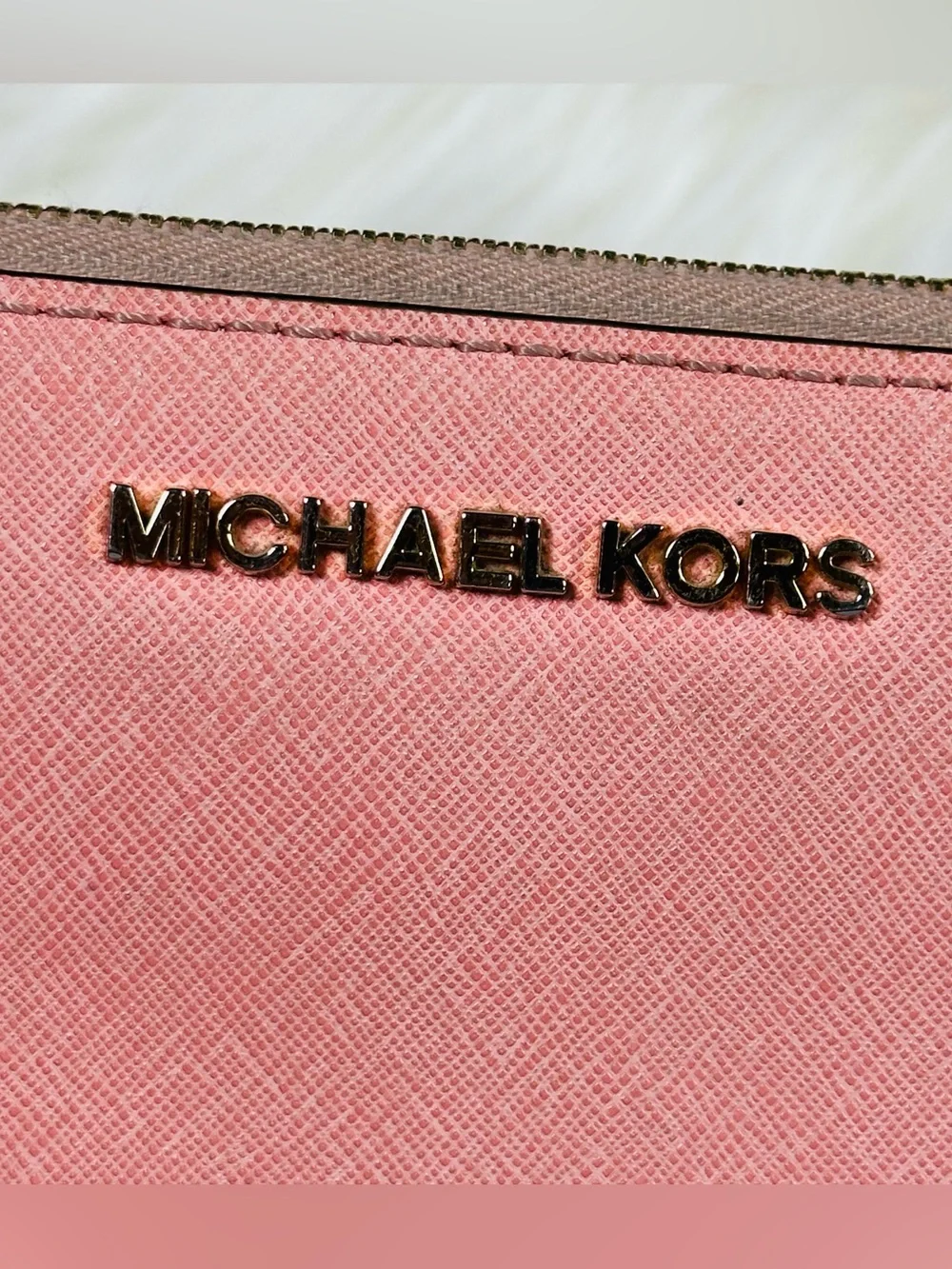 Michael Kors saffiano leather